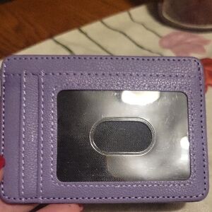 Lavender Cardholder ID Wallet